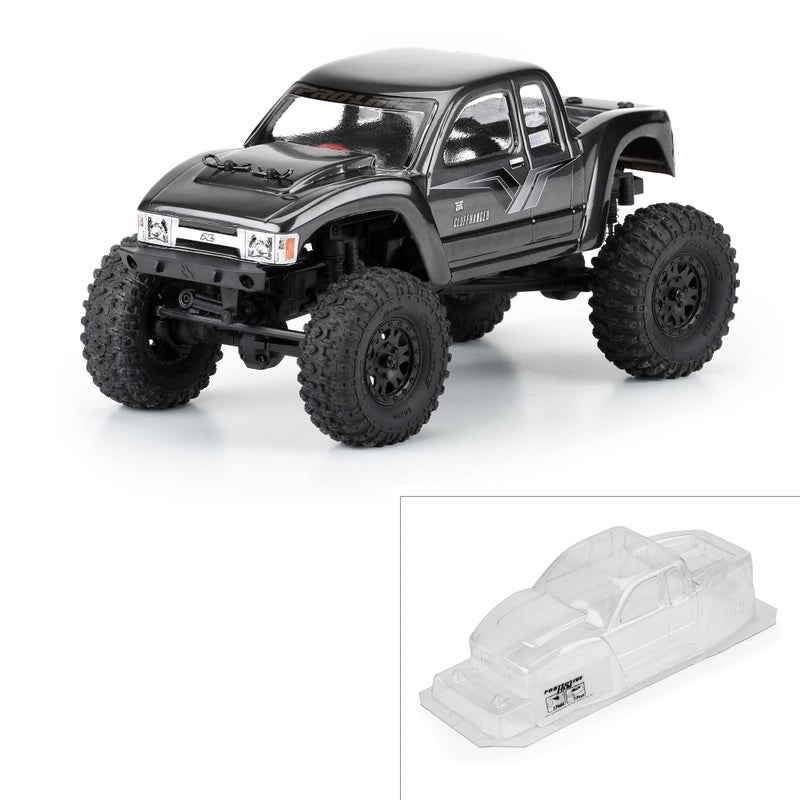 Pro-line Racing 1/24 Cliffhanger عالي الأداء Clr Bdy SCX24 PRO359600 أجسام السيارات/الشاحنات أجنحة وشارات